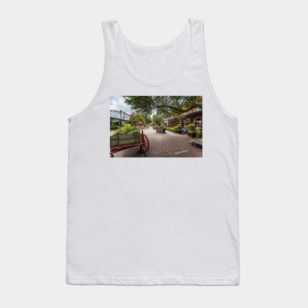 Savannah City Market Tank Top by Gestalt Imagery